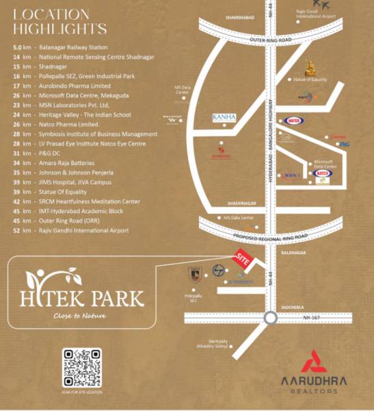  hitek-park Location Plan