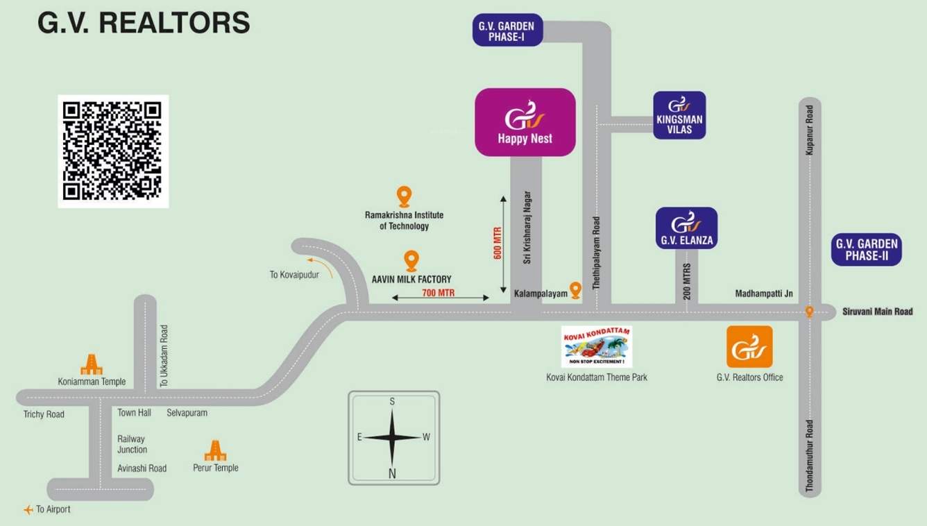  happy nest Location Plan