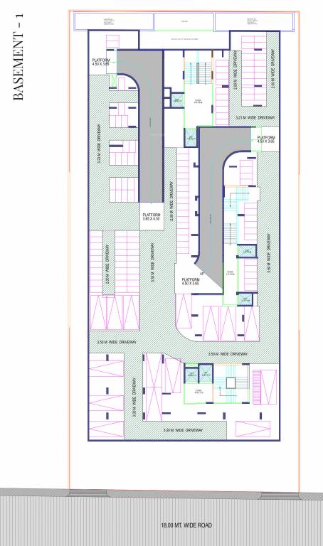  one 26 Block A, B & C Cluster Plan For 1st Basement