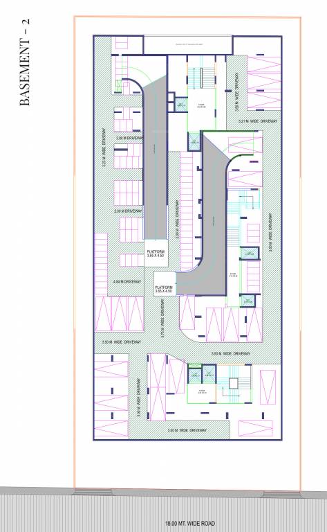 one 26 Block A, B & C Cluster Plan For 2nd Basement