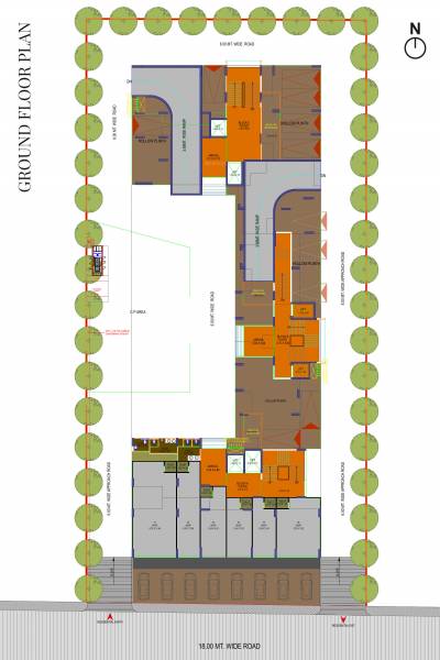  one-26 Block A, B & C Cluster Plan For Ground Floor