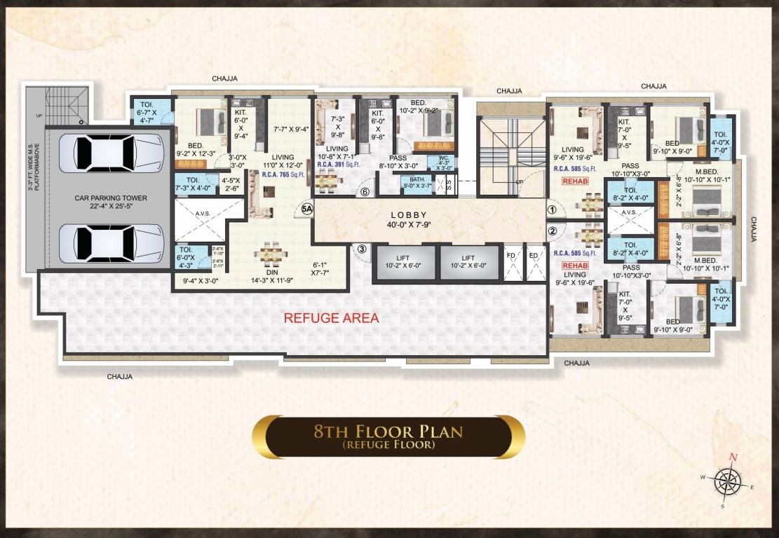 elanza Pragati Elanza Cluster Plan