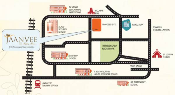  jaanvee Location Plan