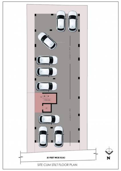 Viraj Stilt Floor Cluster Plan viraj Viraj Stilt Floor Cluster Plan