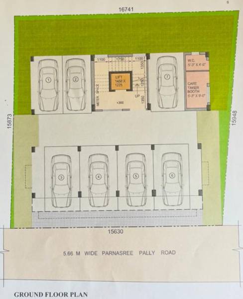  raj-bari Raj Bari Cluster Plan for ground Floor