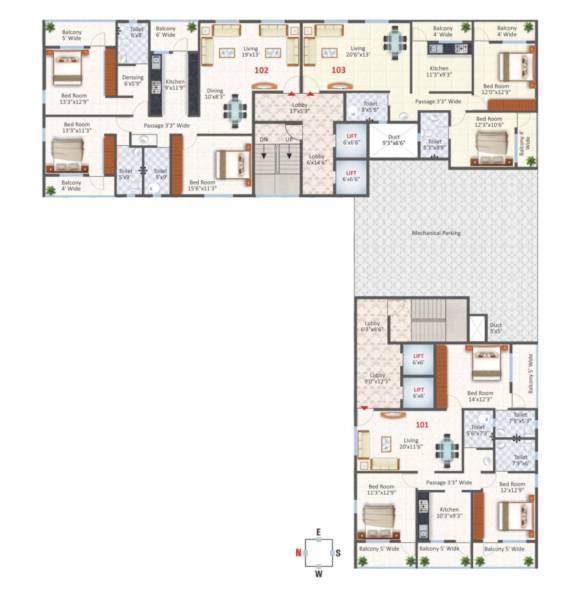 K Altamount Cluster Plan for 1st Floor mk-altamount K Altamount Cluster Plan for 1st Floor