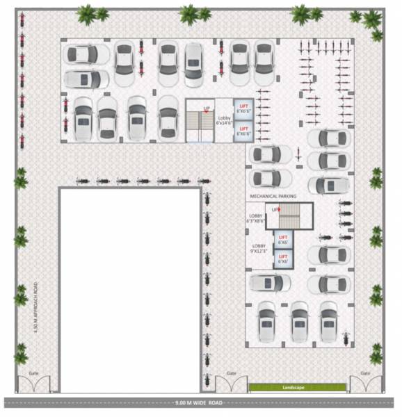 K Altamount Ground Floor Cluster Plan mk-altamount K Altamount Ground Floor Cluster Plan