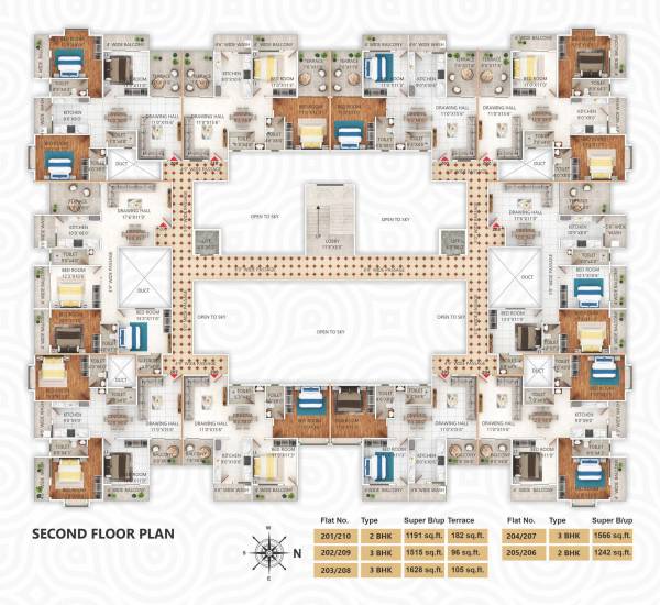  heights Royal Heights Cluster Plan