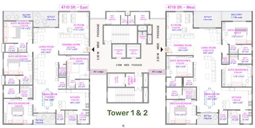  srias-iwa Cluster Plan From 1st To 2nd Floor