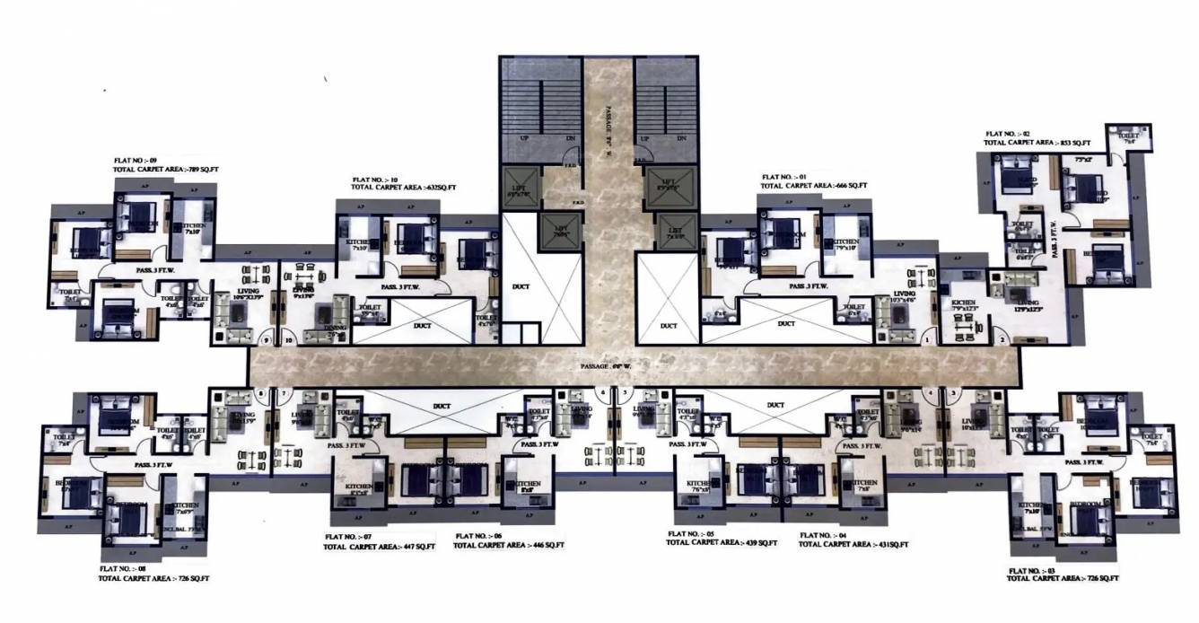  ritz tower d residential Ritz Tower D Residential Cluster Plan