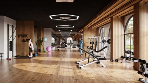  ritz-tower-d-residential Gymnasium