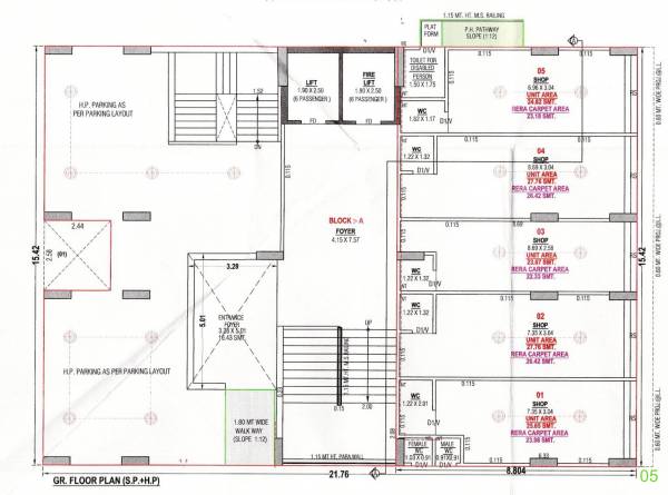  savi-48 Savi 48 Cluster Plan for ground Floor