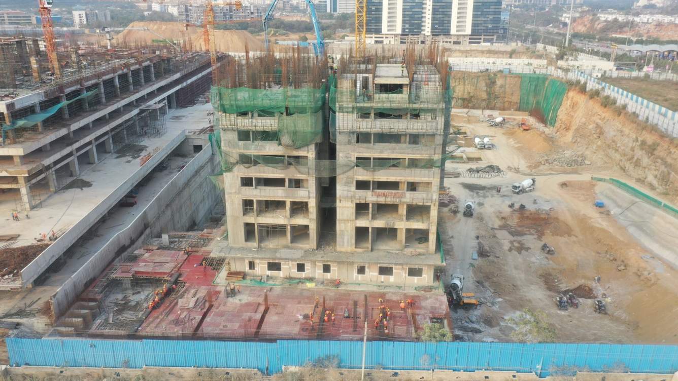 diamond towers Diamond Tower C Residential Construction Status Feb 24