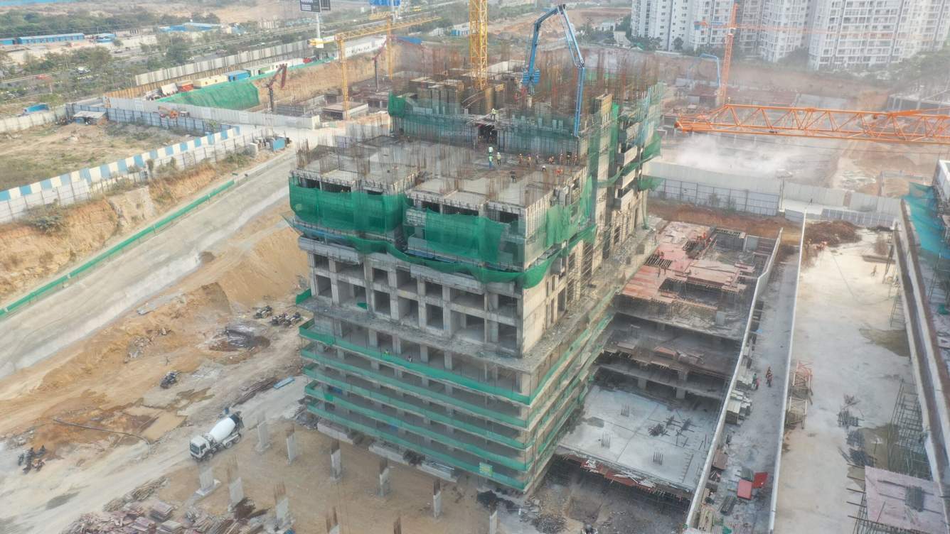 diamond towers Diamond Tower C Residential Construction Status Feb 24