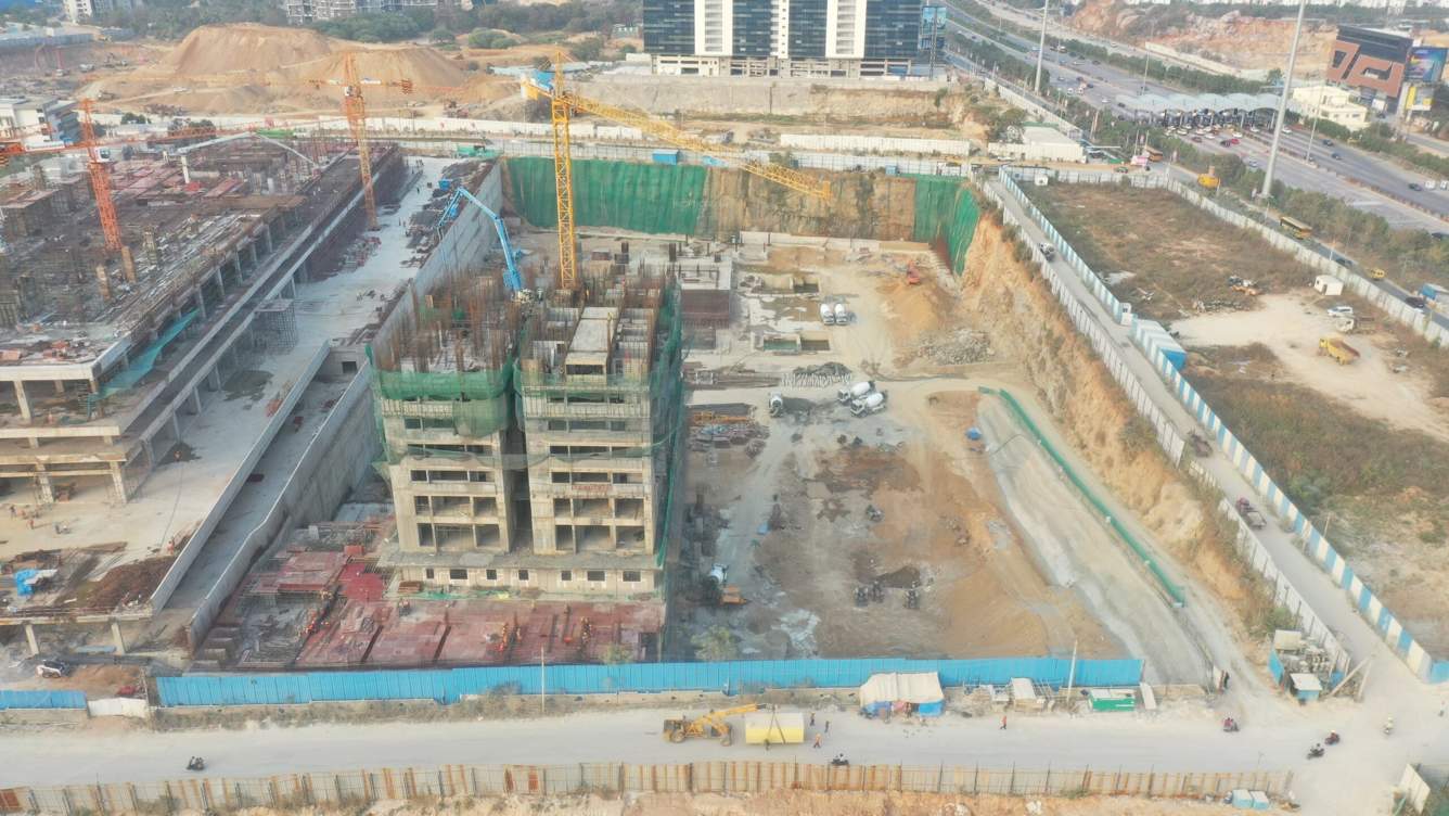 diamond towers Diamond Tower C Residential Construction Status Feb 24