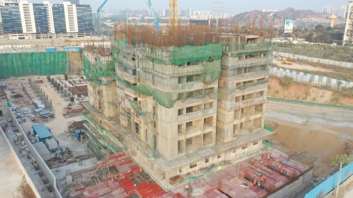 diamond towers Diamond Tower C Residential Construction Status Feb 24