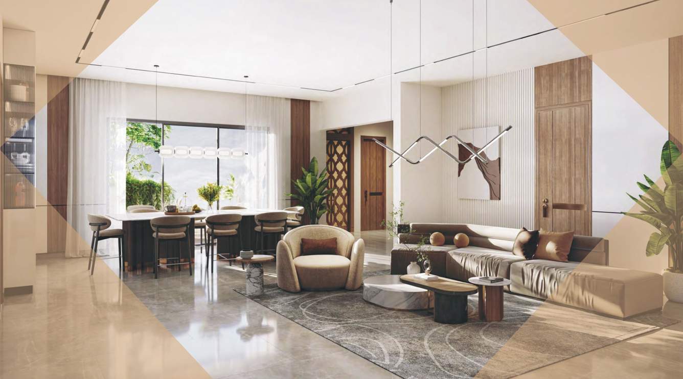 diamond towers Living Area