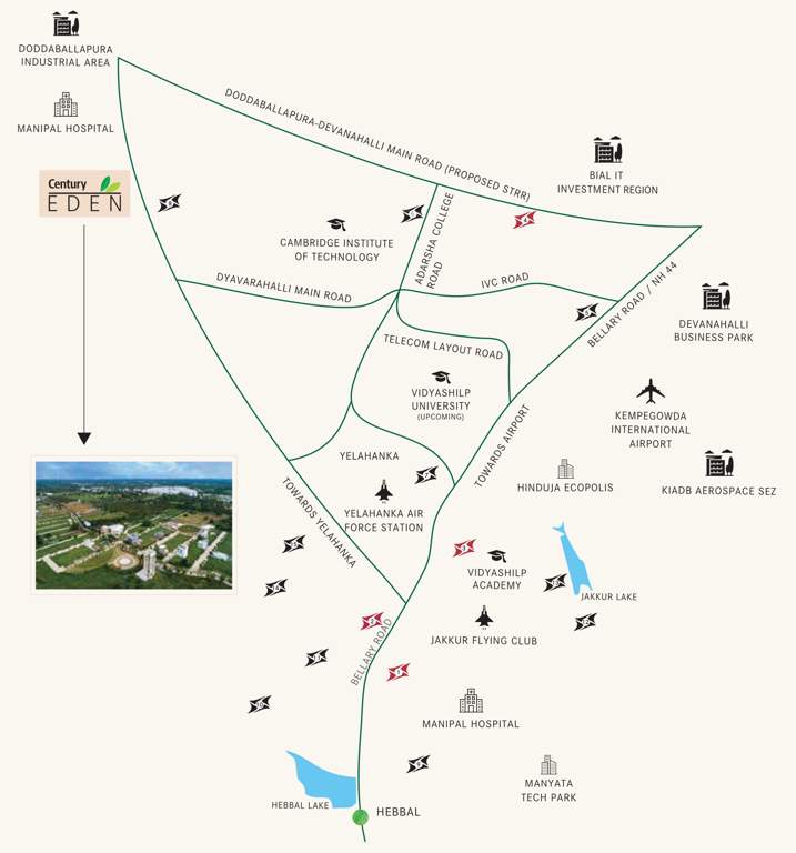  eden phase 3 Location Plan