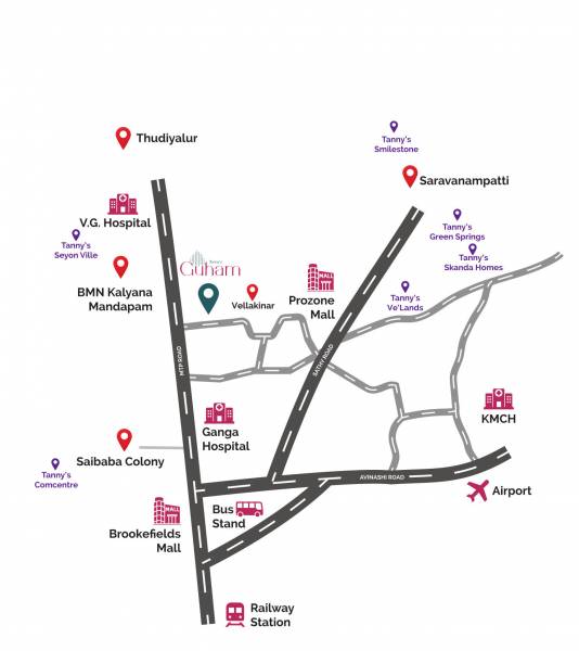 Location Plan tanny-s-guham-homes Location Plan