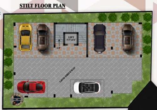  sai-pallavi-flats Sai Pallavi Flats Cluster Plan for ground Floor