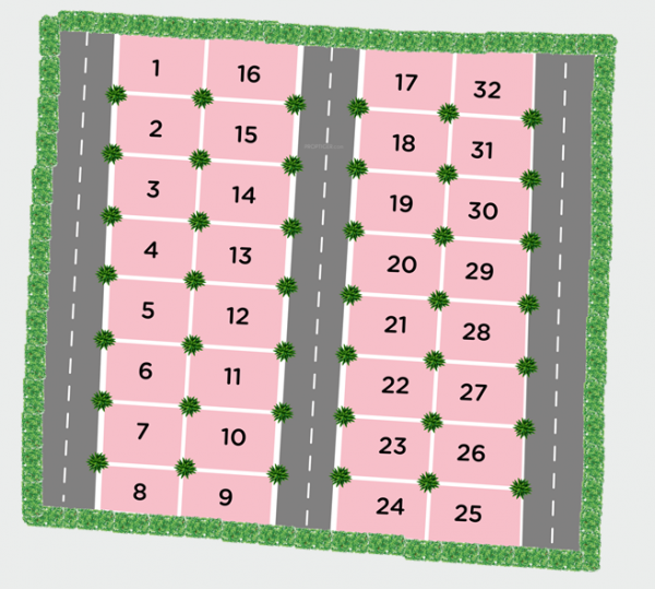  green-bay Layout Plan