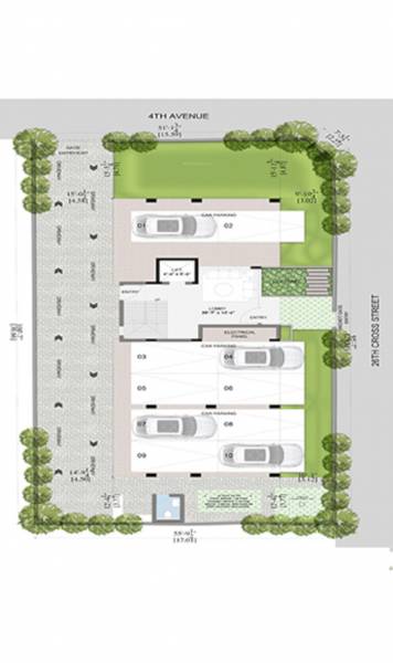  saicharan Saicharan Cluster Plan for ground Floor