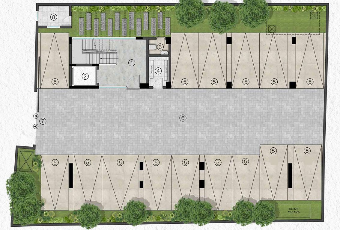  lavanya Lavanya Cluster Plan for ground Floor