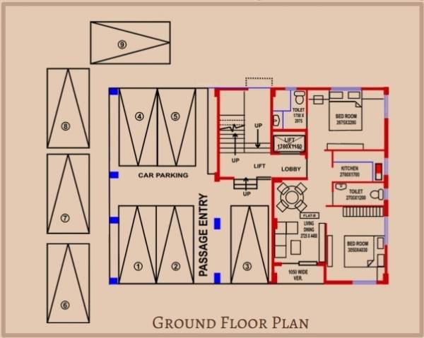  enclave Cluster Plan