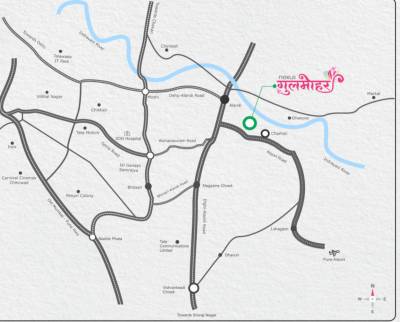  nexus-gulmohar-wing-defg Location Plan