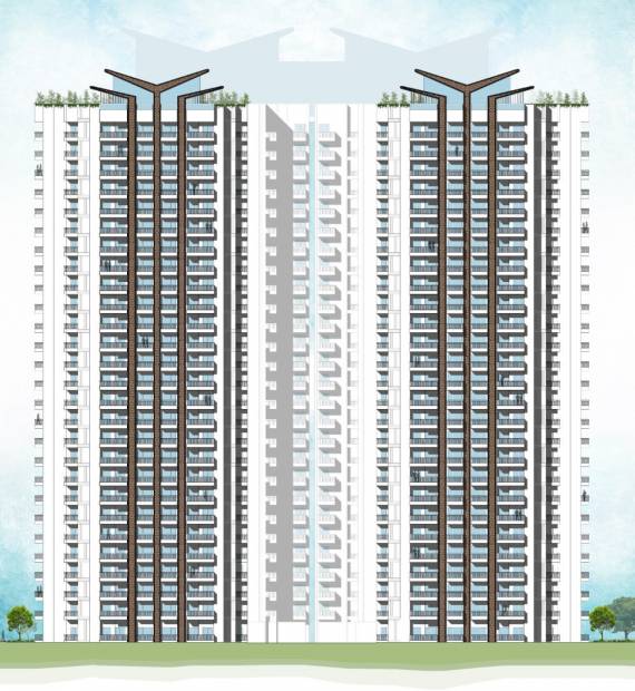  mirage-tower-m Elevation