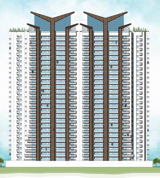 Elevation mirage-tower-m Elevation