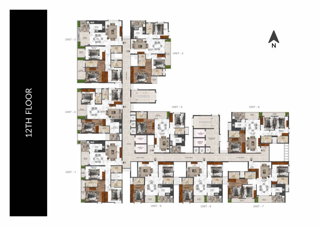  verdant Block A Cluster Plan