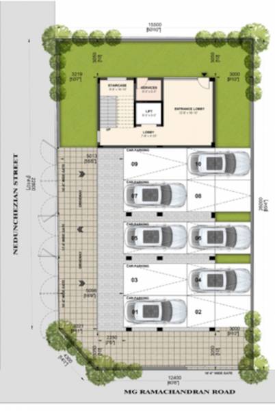  thangam Etica Thangam Stilt Cluster Plan