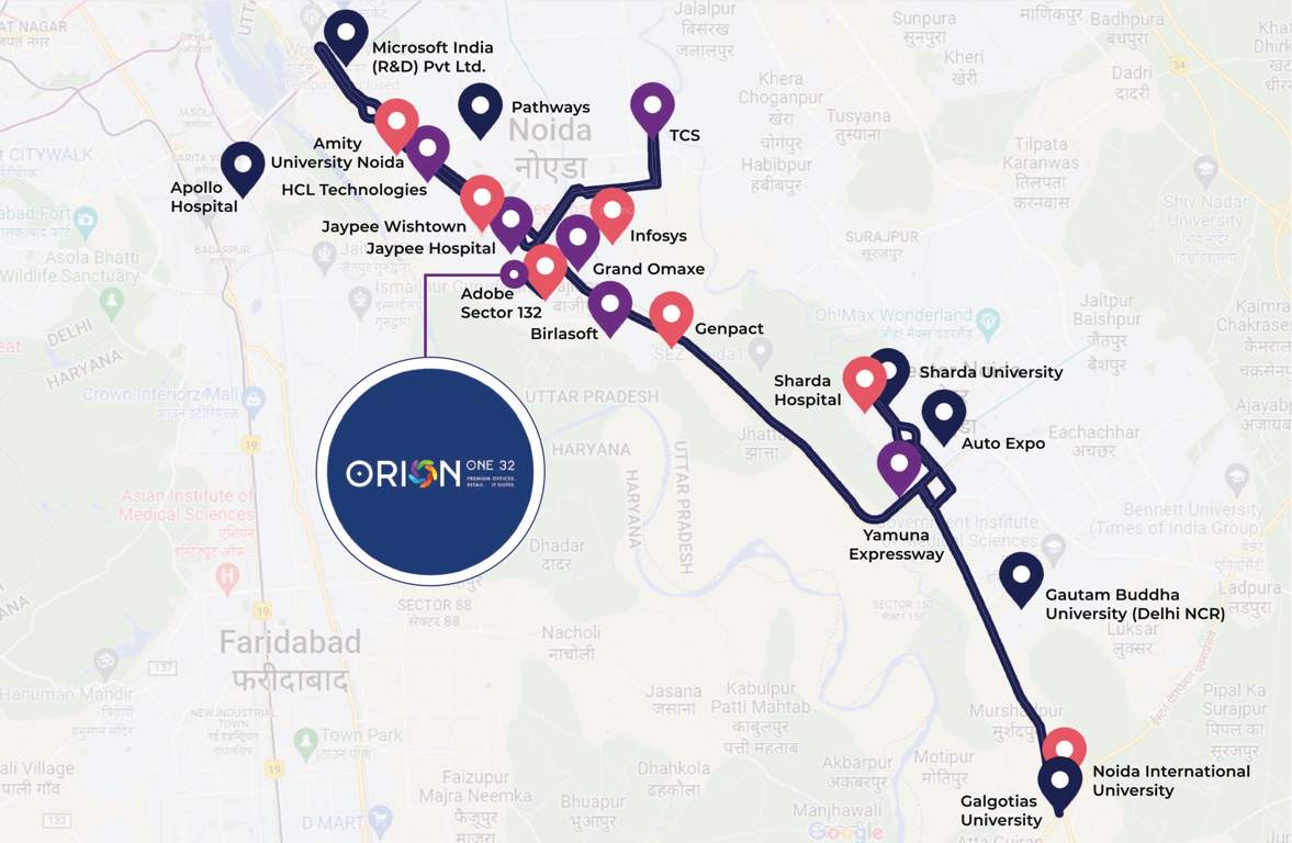  orion one 32 Location Plan