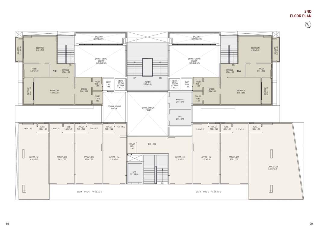  aatman Aristo Aatman Cluster Plan for 2nd Floor