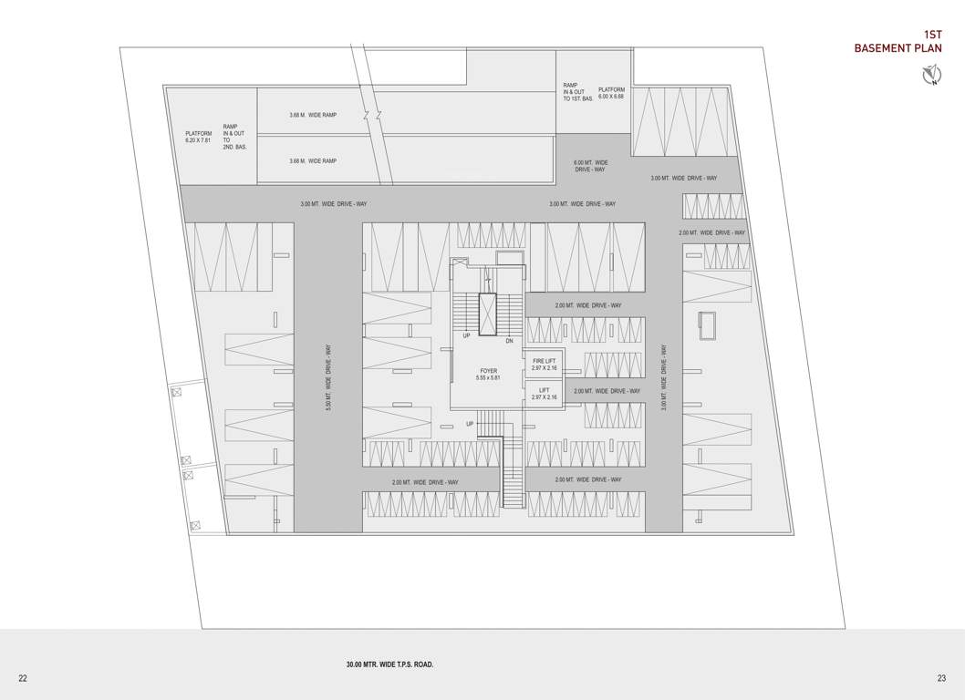  aatman Aristo Aatman Cluster Plan for Basement 1  Floor