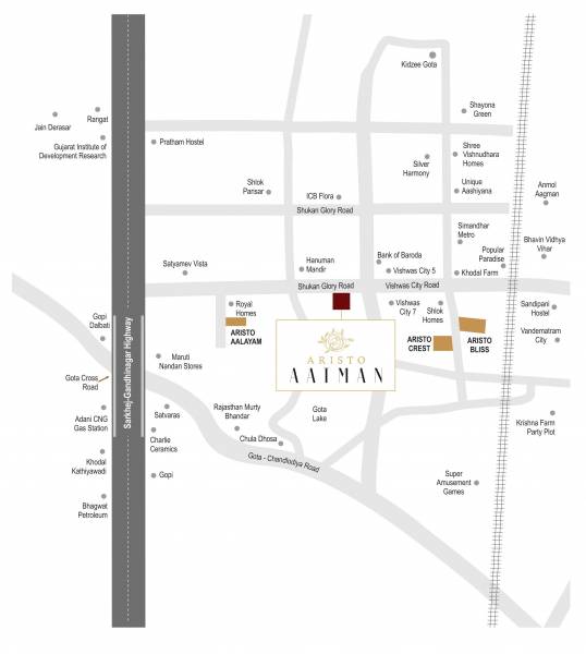  aatman Location Plan