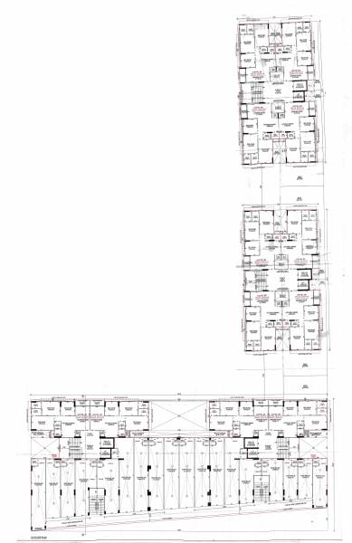  mahadev-lavish Block A,B & C Cluster Plan for 2nd Floor
