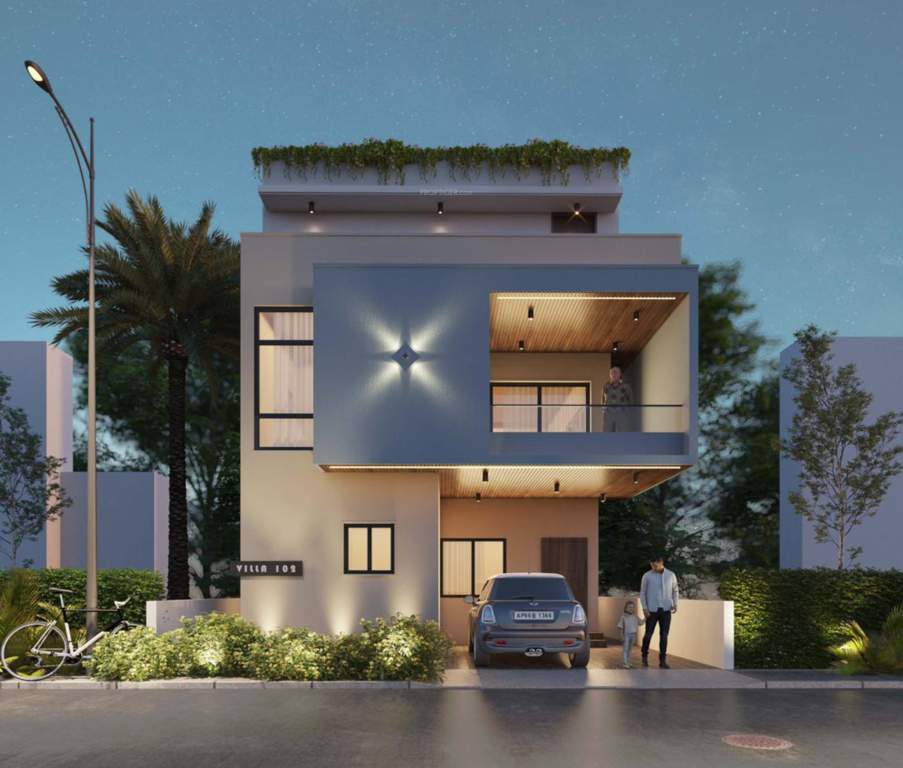  bhavnas venky estates Elevation