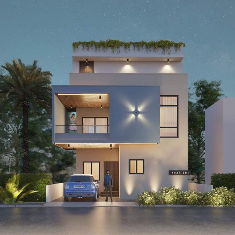  bhavnas venky estates Elevation