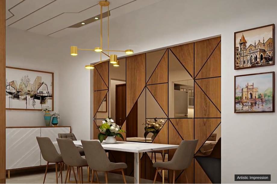  nicco residency Dining Area