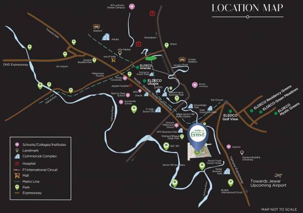 Location Plan the-greens-phase-iii Location Plan