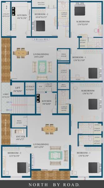  sv-lotus SV Lotus Typical Cluster Plan
