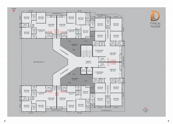 Dhami Residency Cluster Plan from 2nd to 7th Floor dhami-residency Dhami Residency Cluster Plan from 2nd to 7th Floor