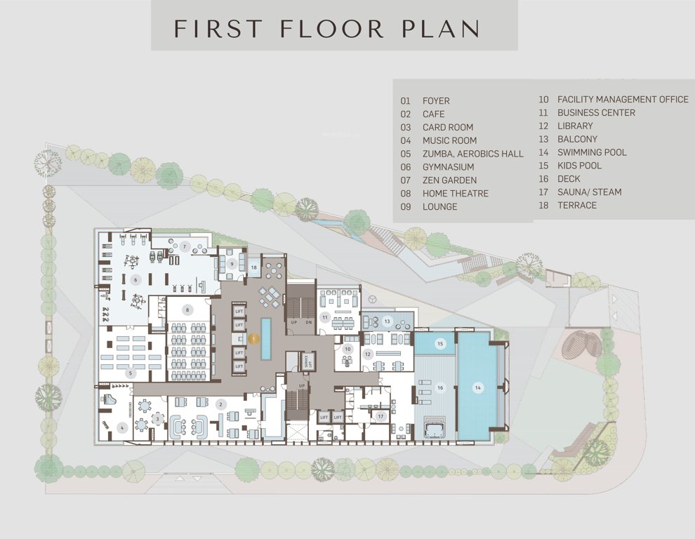  eternity Eternity Cluster Plan for 1st Floor