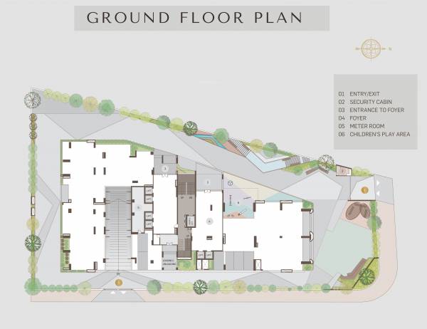  eternity Eternity Cluster Plan for Ground Floor