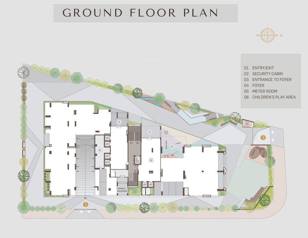  eternity Eternity Cluster Plan for Ground Floor