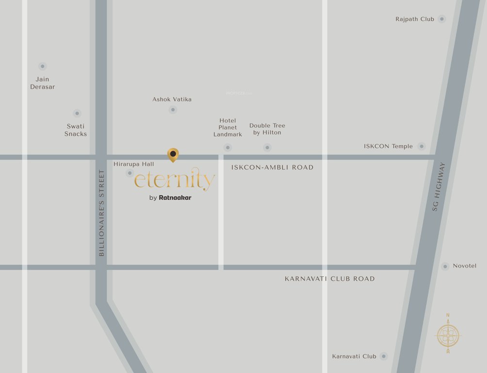  eternity Location Plan