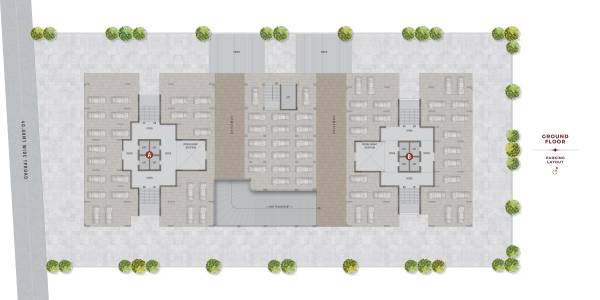  calice Block A-B Cluster Plan