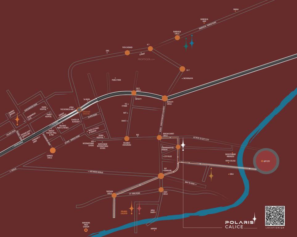  calice Location Plan